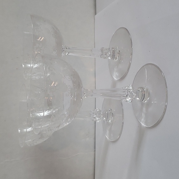 3 VTG Springtime Crystal Cordials - Picture 2 of 4